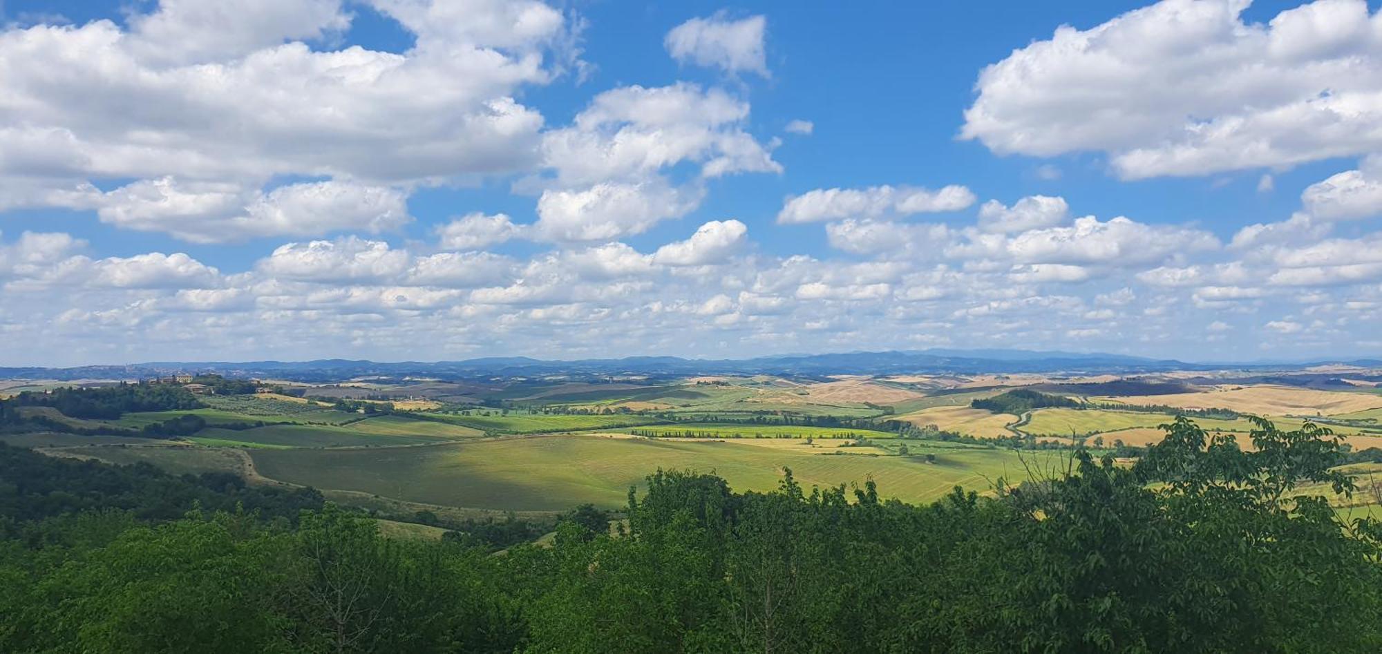 Apartament Country House With Stunning View Of Siena Lupompesi Zewnętrze zdjęcie